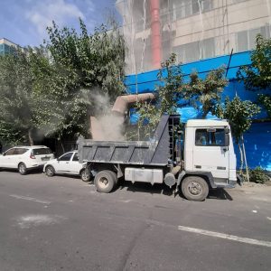 تخریب ساختمان در تهران