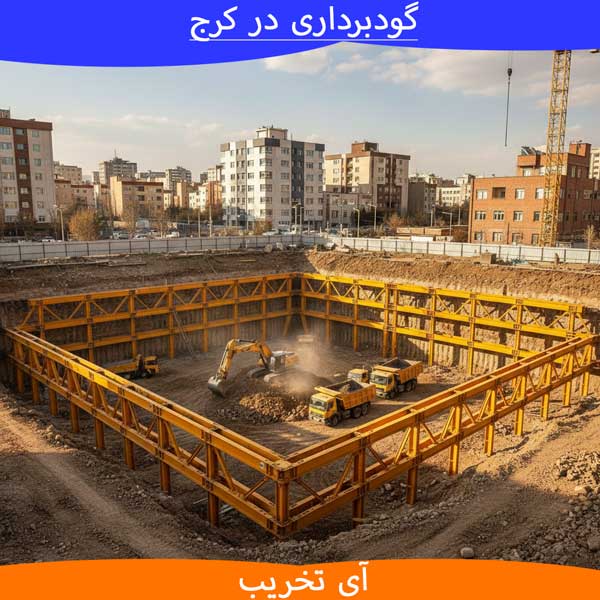 گودبرداری در کرج گودبرداری در کرج