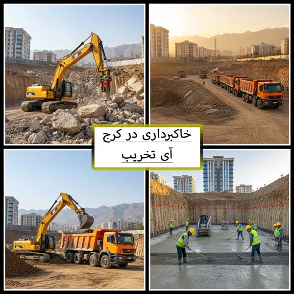 خاکبرداری در کرج خاکبرداری در کرج